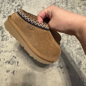 UGG Brown Suede Slip-Ons